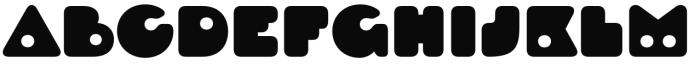 Droog Regular Font LOWERCASE