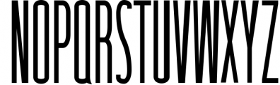 DRASTICA, A Modern Typeface Font UPPERCASE