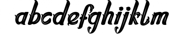 Dragonflayscript 1 Font LOWERCASE