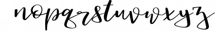 Dream Bounce Calligraphy Font Font LOWERCASE