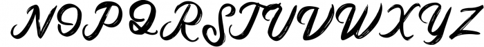 Dreamland - Handbrush Modern Font Font UPPERCASE
