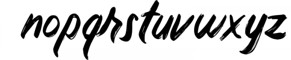 Dreamland - Handbrush Modern Font Font LOWERCASE