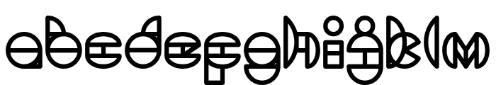 DRAGON FLY Bold Font LOWERCASE