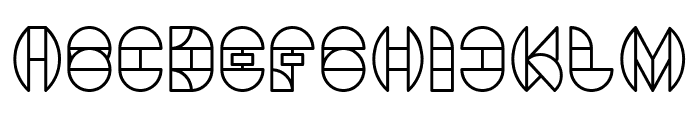 DRAGON FLY-Light Font UPPERCASE