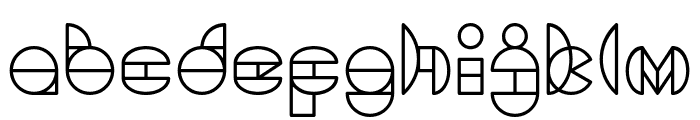 DRAGON FLY-Light Font LOWERCASE