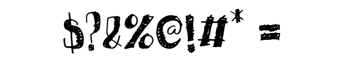 D'Rulers Font OTHER CHARS