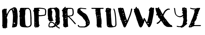 D'Rulers Font UPPERCASE
