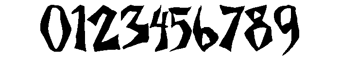 Dr. Caligari Font OTHER CHARS
