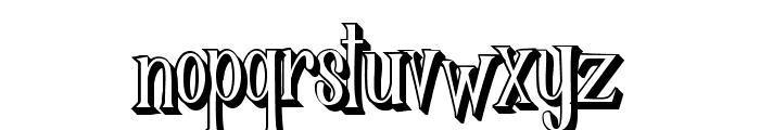 Dr Phibes Shadow  Font LOWERCASE