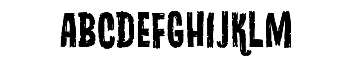 DracuFrankenWolfBB Font LOWERCASE