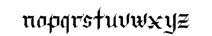 Draculie Free Trial Font LOWERCASE