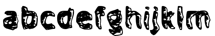 Dradab Font LOWERCASE