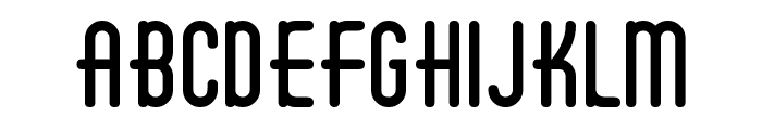 Draft Gothic Thin Font UPPERCASE