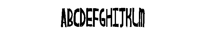 DraftHouse Font UPPERCASE
