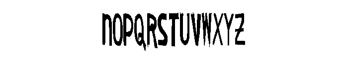 DraftHouse Font UPPERCASE