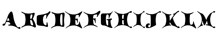 Draggletail Font LOWERCASE