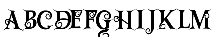 Dragon FREE Font UPPERCASE