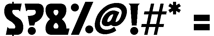 Dragon Slayer Font OTHER CHARS