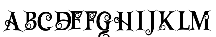 DragonFREE Font UPPERCASE