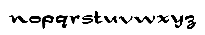 Dragonfly Font LOWERCASE