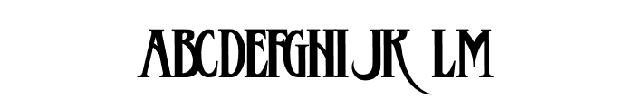 Dragonlord PERSONAL USE ONLY Regular Font LOWERCASE