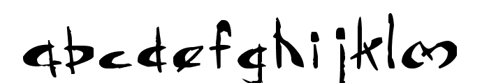 Dragonsong Font LOWERCASE