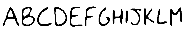 Drawgio Sans Font UPPERCASE