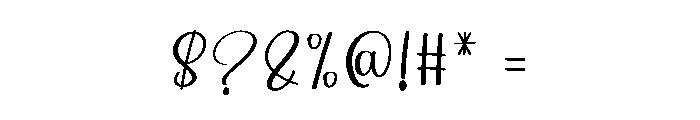 Drawing Handmade Font OTHER CHARS