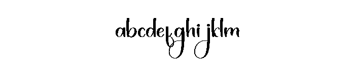 Drawing Handmade FONT
