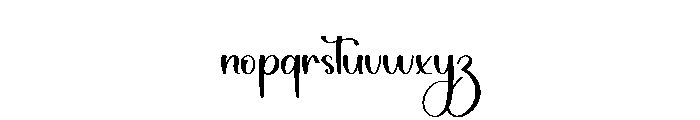 Drawing Handmade Font LOWERCASE