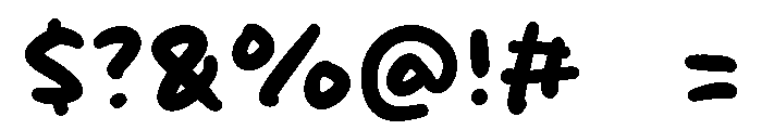 Drawing Set Font OTHER CHARS
