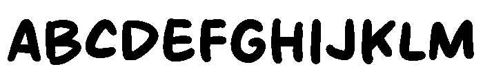 Drawing Set Font UPPERCASE
