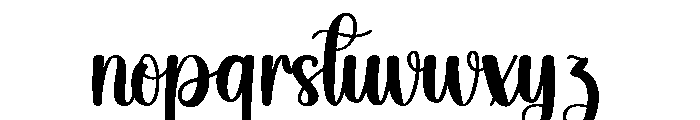 Drayton Font LOWERCASE