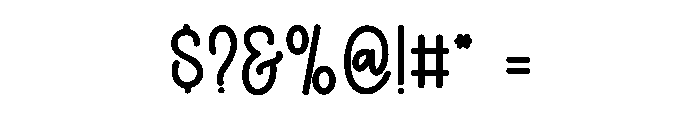 Dream Clips Font OTHER CHARS