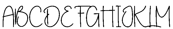 Dream Easter Font UPPERCASE