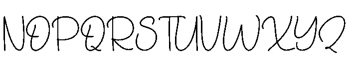 Dream Easter Font UPPERCASE