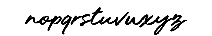 Dream Fever Font LOWERCASE