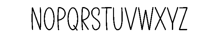 Dream Home Font LOWERCASE