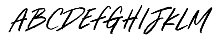 Dream Light Font UPPERCASE