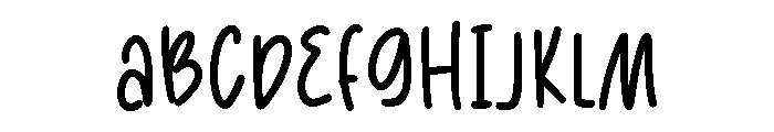 Dream Notes Demo Font UPPERCASE