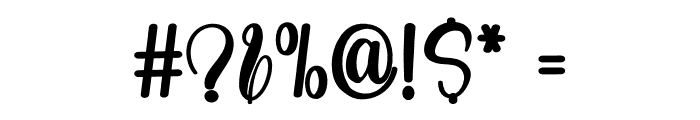 Dream ToShine Font OTHER CHARS