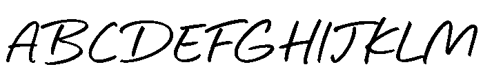 Dream Weaver Font UPPERCASE
