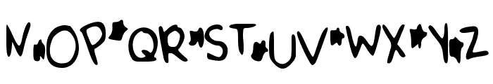 DreamOnAStar Font UPPERCASE