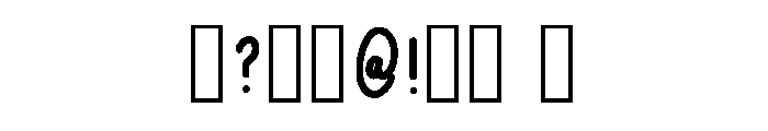 Dreamers Regular Font OTHER CHARS