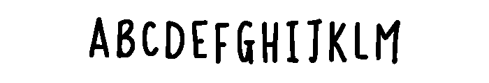 Dreamers Regular Font UPPERCASE