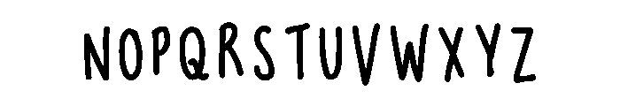 Dreamers Regular Font UPPERCASE