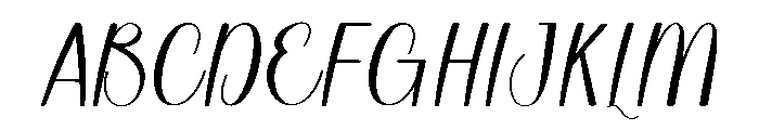 Dreaming Embroidery Font UPPERCASE