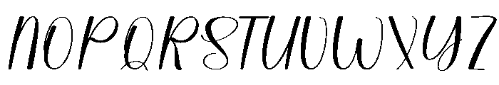Dreaming Embroidery Font UPPERCASE