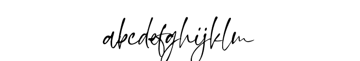 Dreaming in theMoonlight Font LOWERCASE