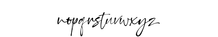Dreaming in theMoonlight Font LOWERCASE